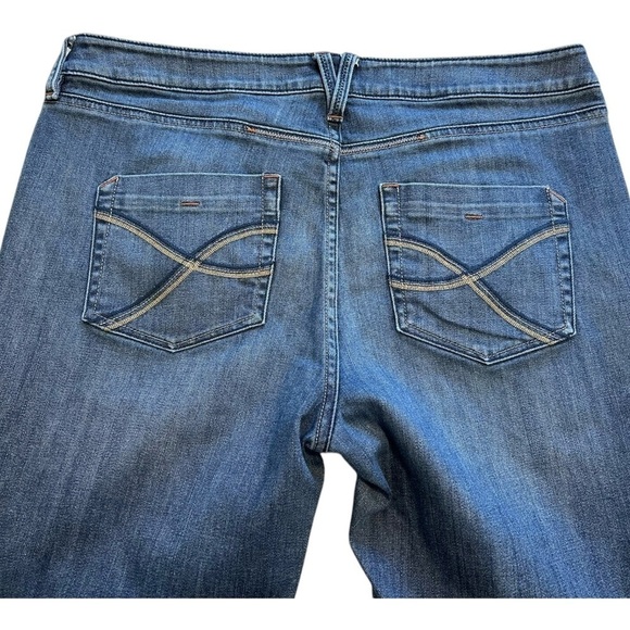 Tommy Bahama Island Straight Leg Dark Wash Medium Rise Denim Jeans - Size 14 - Picture 4 of 13